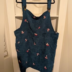 Cider Corduroy Mushroom Pinafore